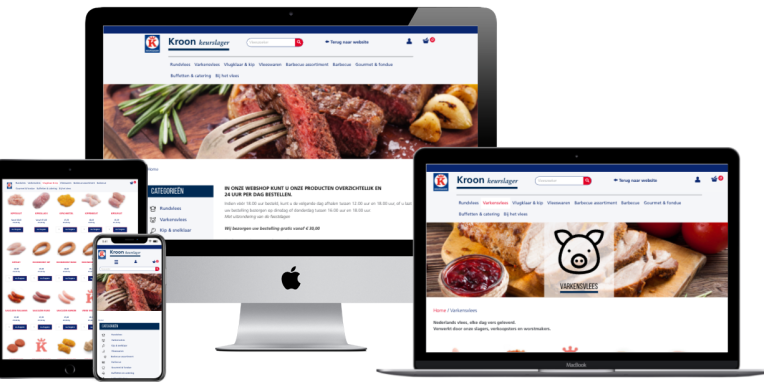 kroon keurslager webshop